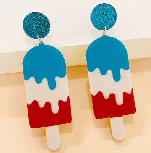 Ice Cream Dangle Earrings